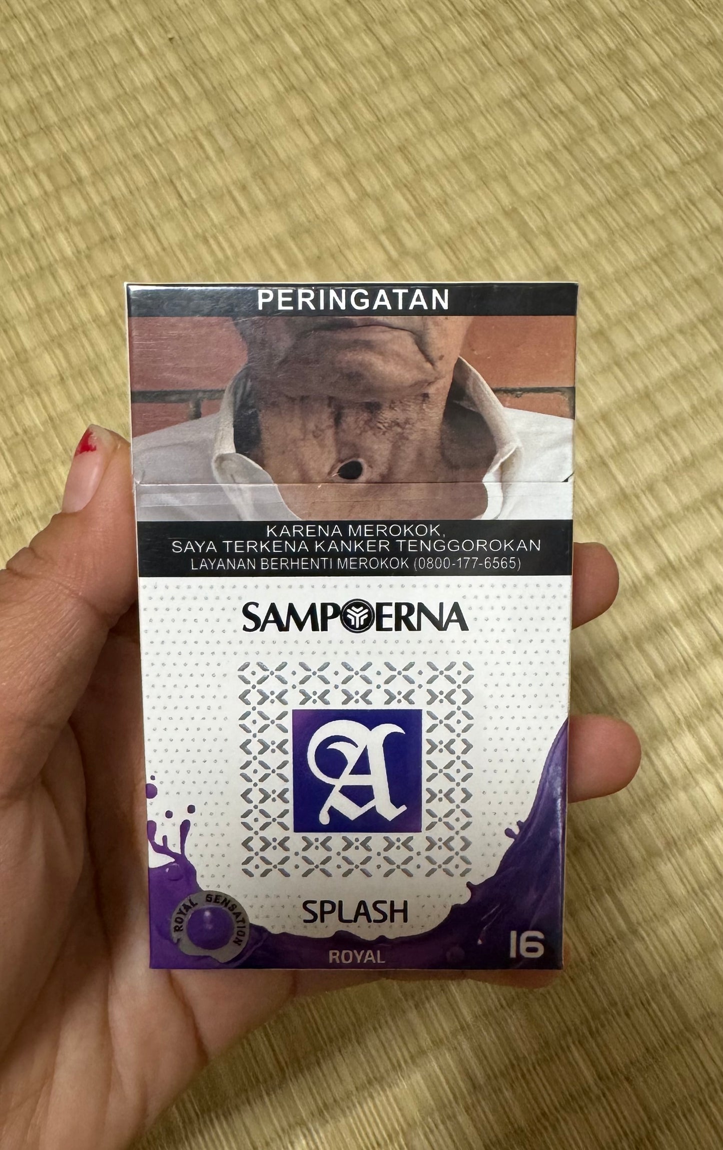 Rokok Sempurna Splash Royal / Slop