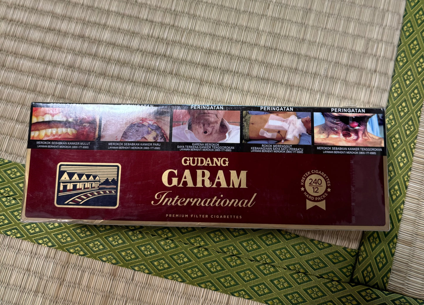 Rokok Gudang Garam Internasional / Slop