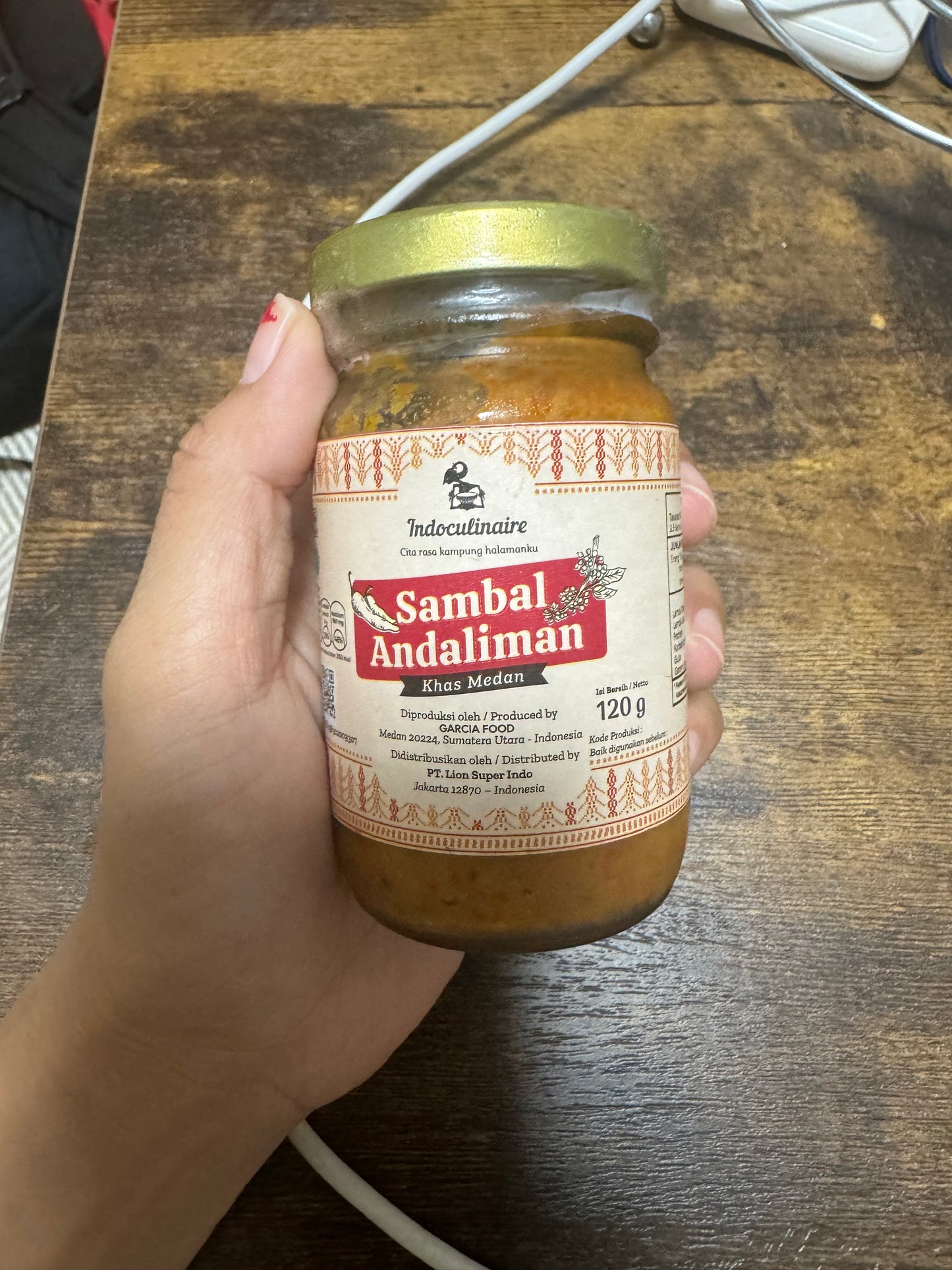 Sambal Andaliman Medan 120 gr