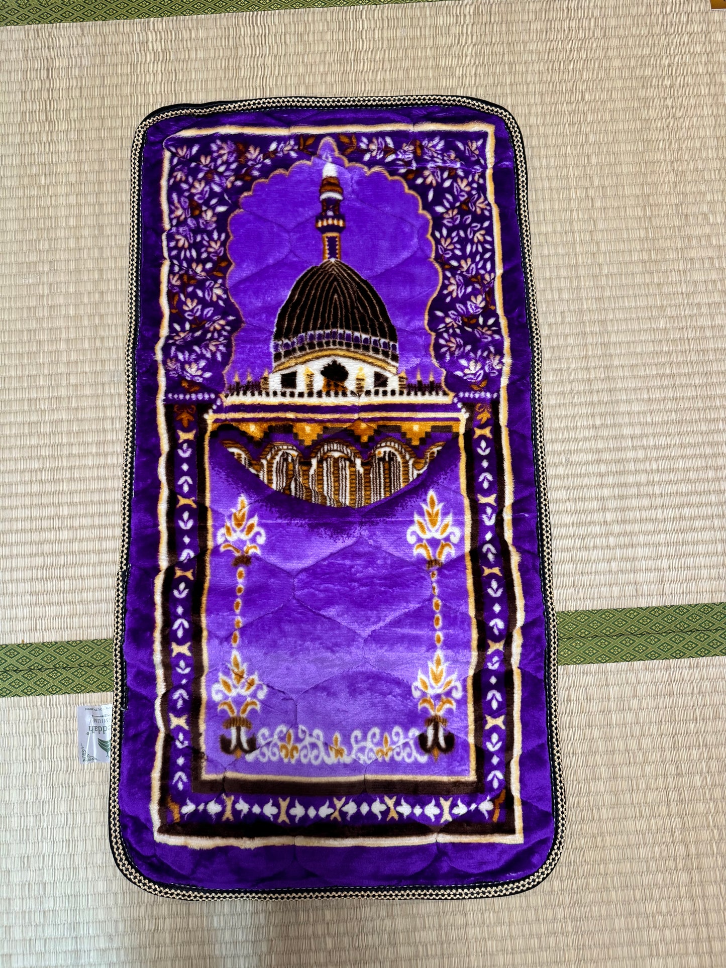 Sajadah Tebal Anti Slip Tanpa rumbai 50x100 cm