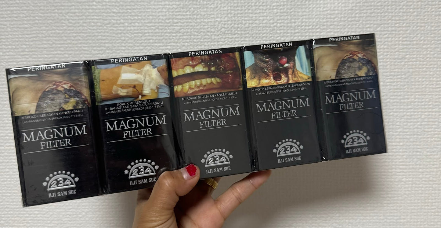 Rokok Magnum Hitam / Slop