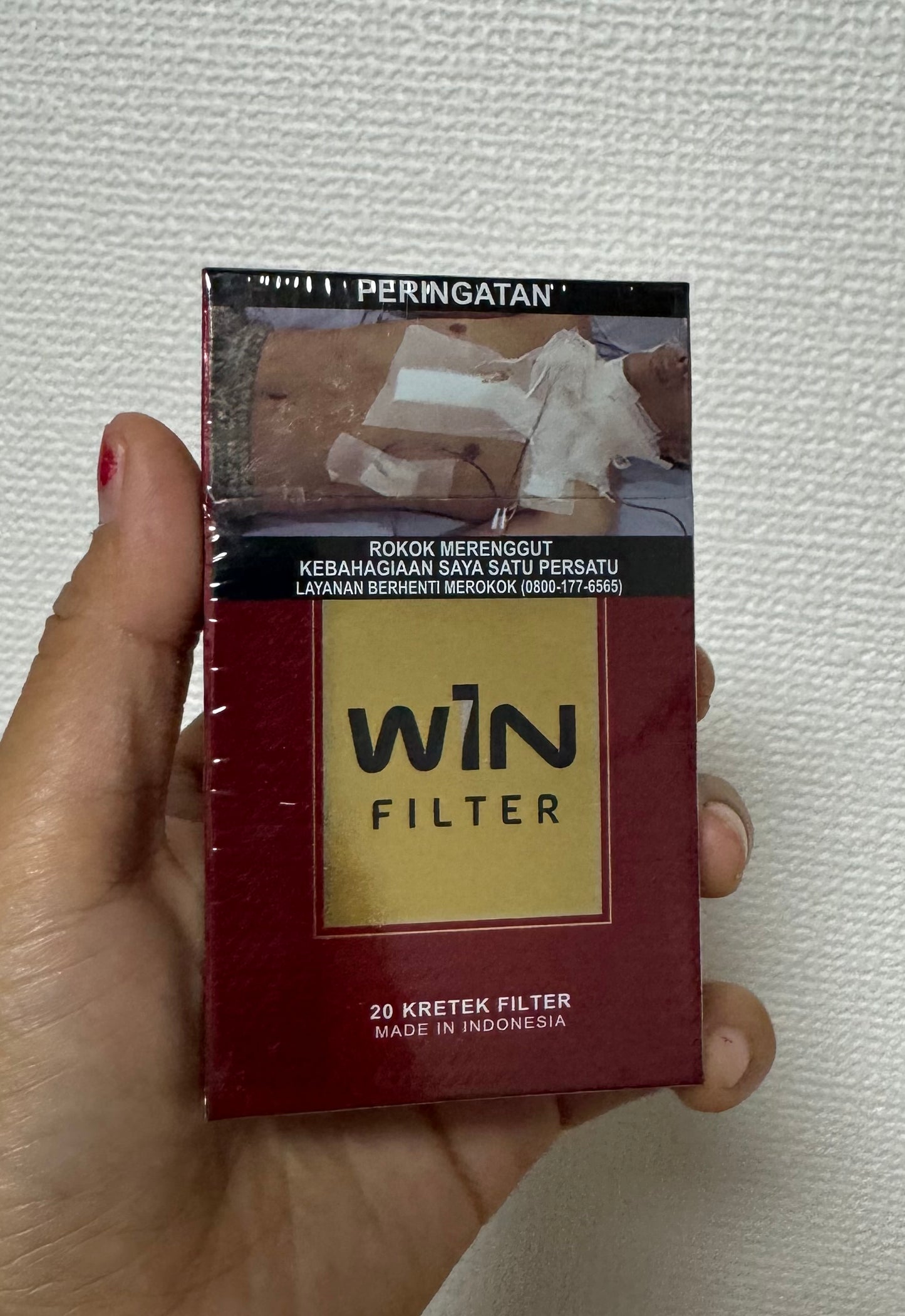Rokok Win Filter / Slop