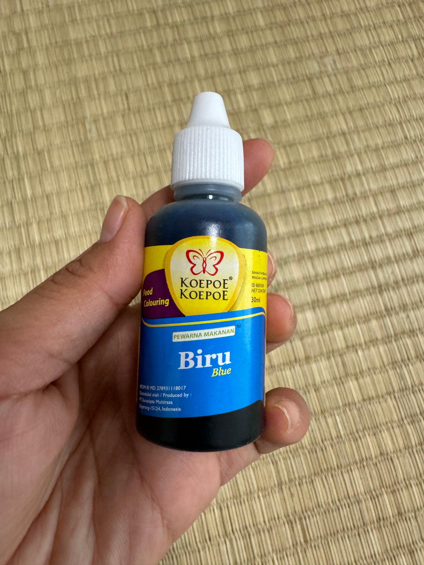 Pewarna Biru Koepoe” 25mL