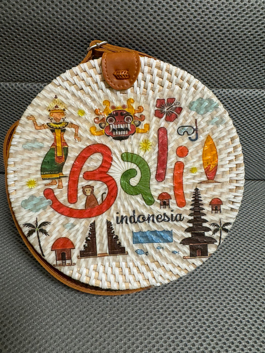 Tas Rotan Sedang 19 cm