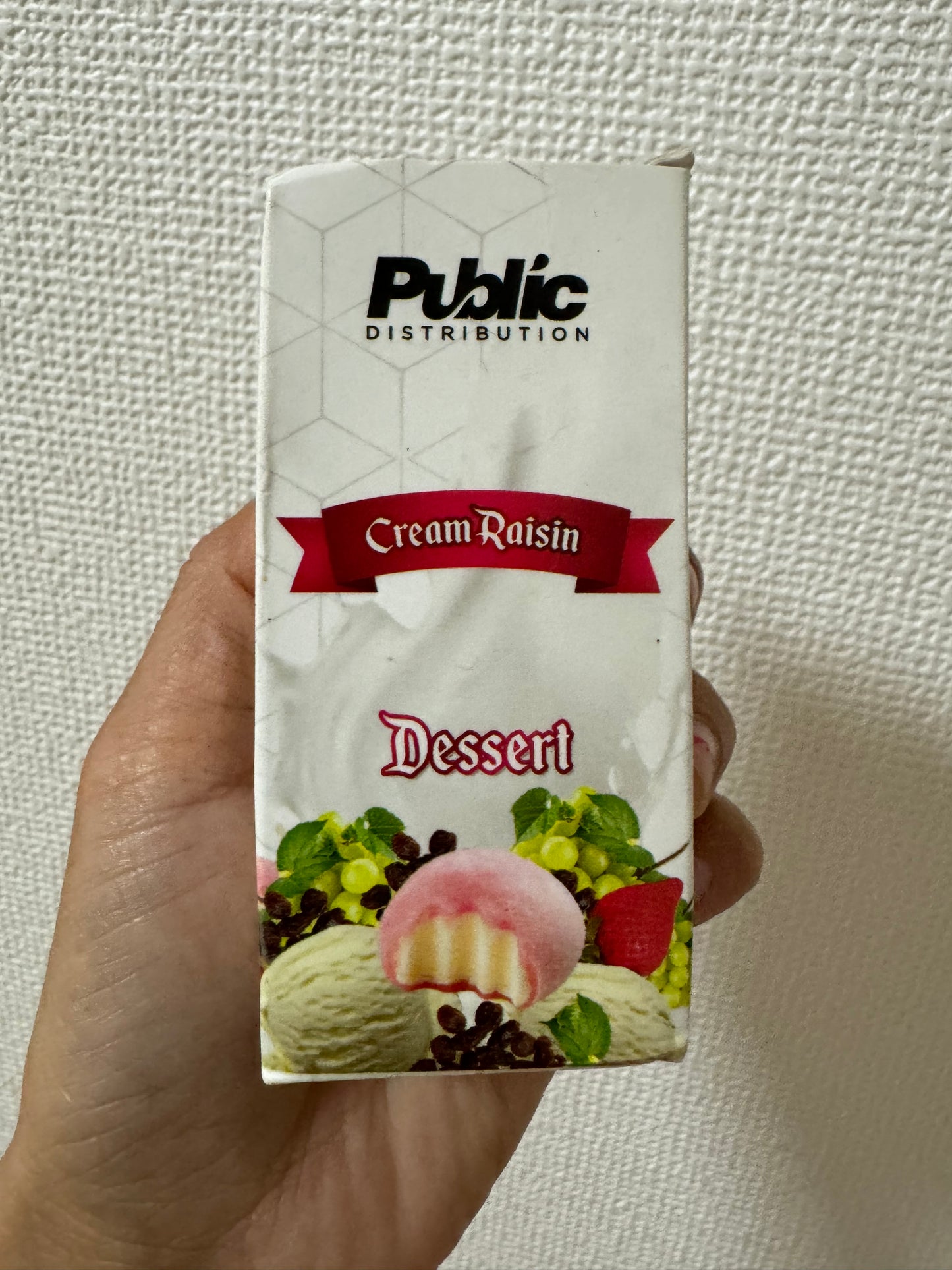 Liquid Cream Raisin Dessert Nic 3 Mg