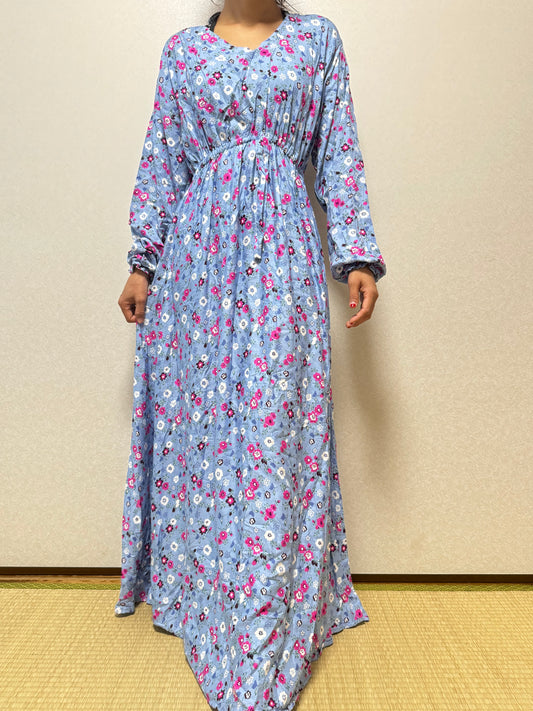 Dress/ Gamis Lengan Panjang