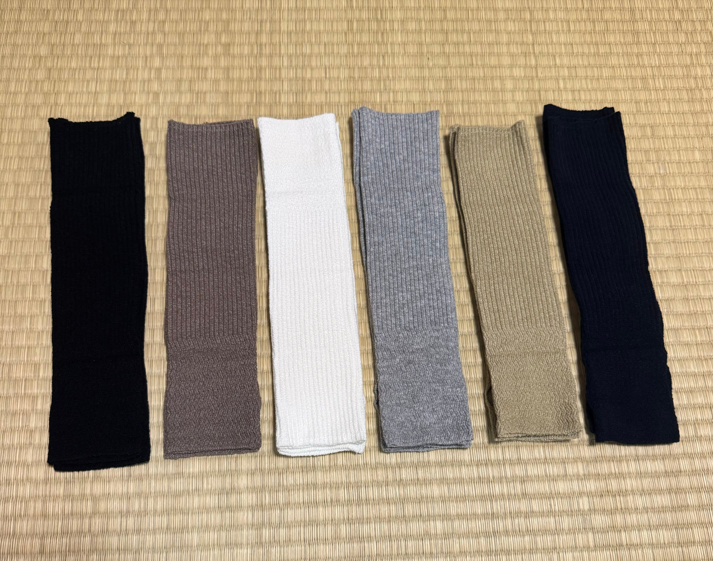 Handsock Rajut Manset Polos Kait Cincin