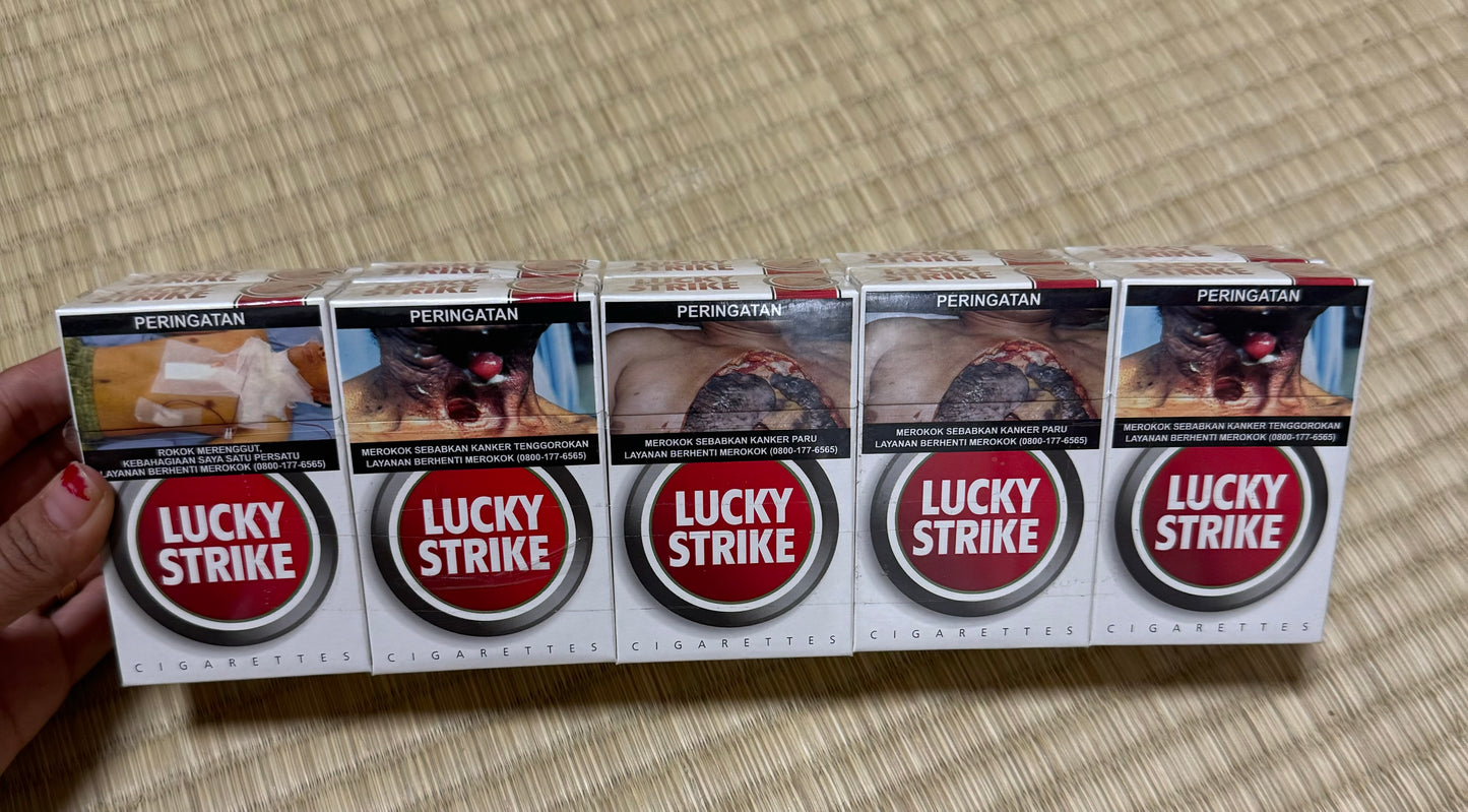 Rokok Lucky Strike/ Slop