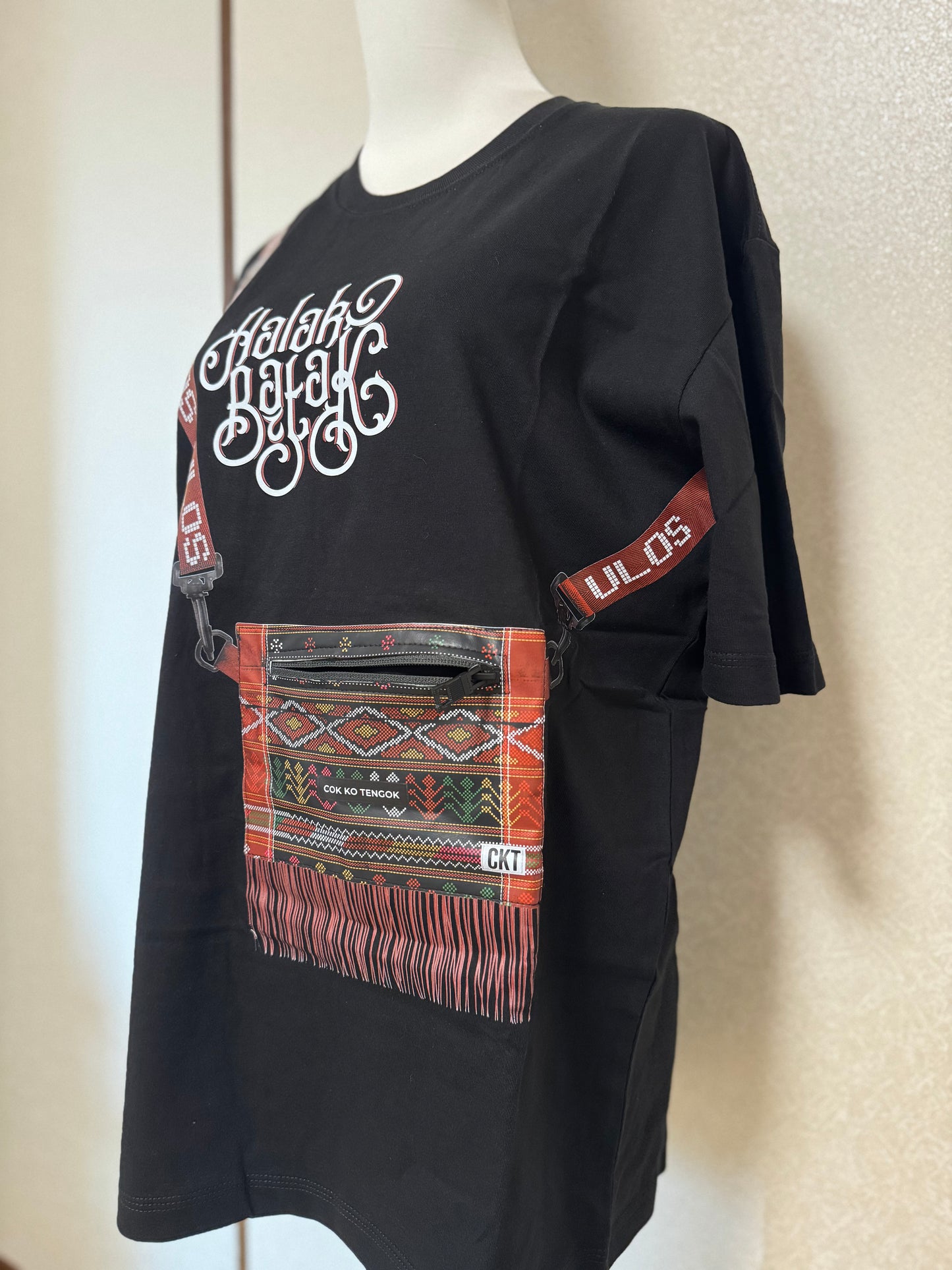 Baju Kaos Batak + Kantong depan