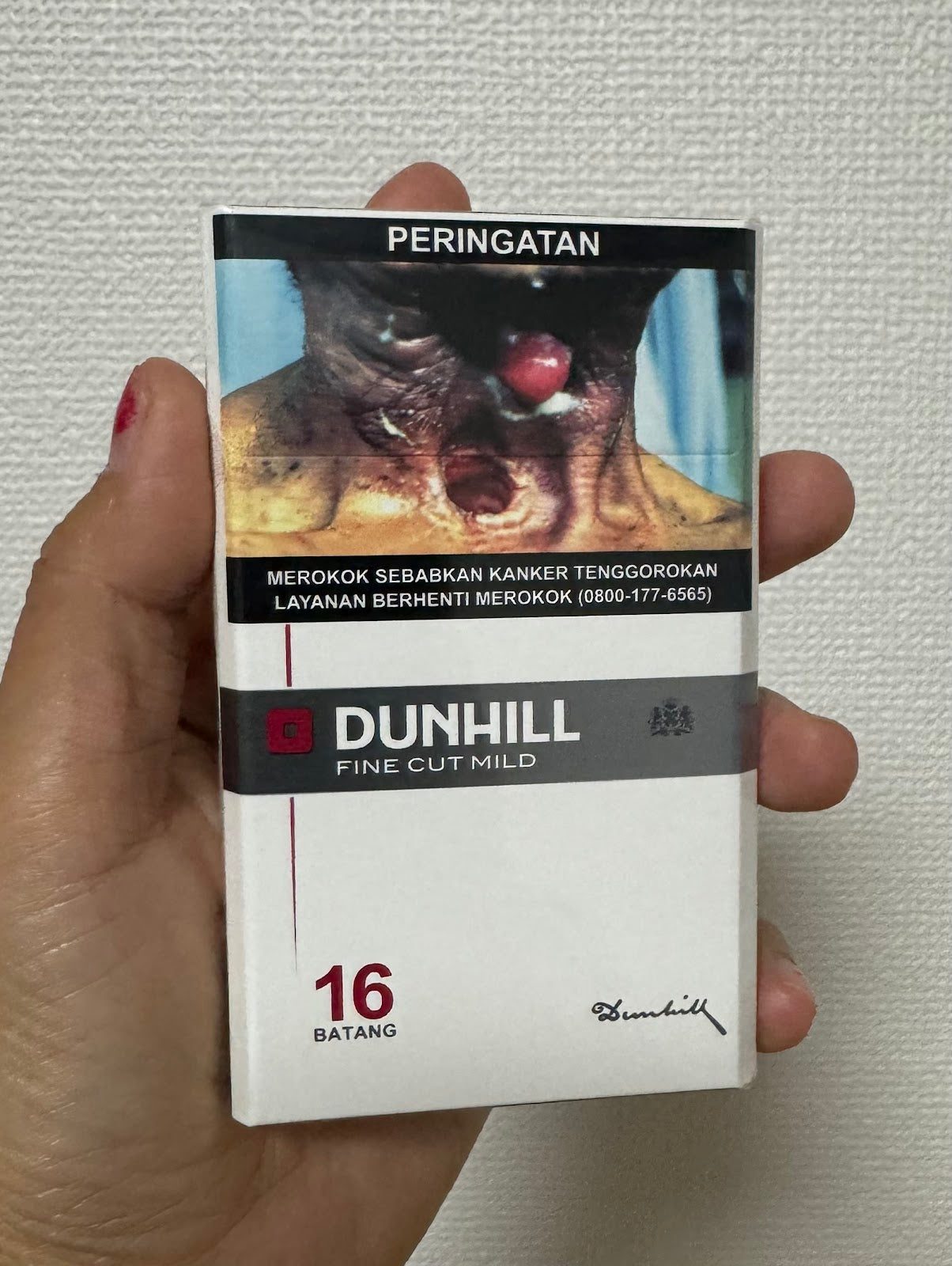 Rokok Dunhil Putih 16’s / Slop