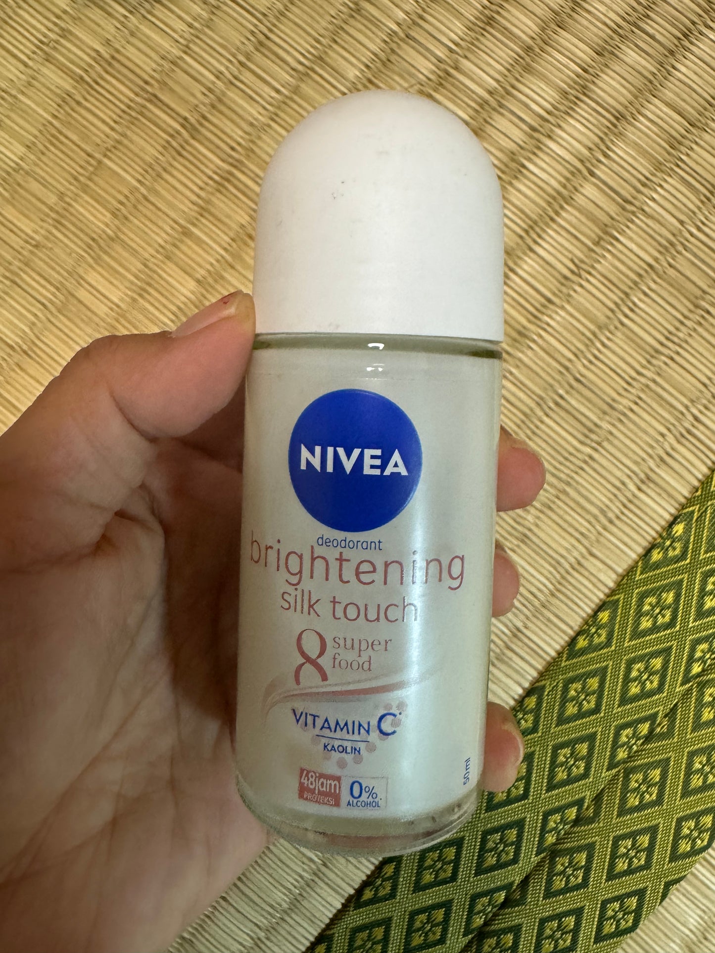 Deodorant Nivea Men Brigtening Silk Touch