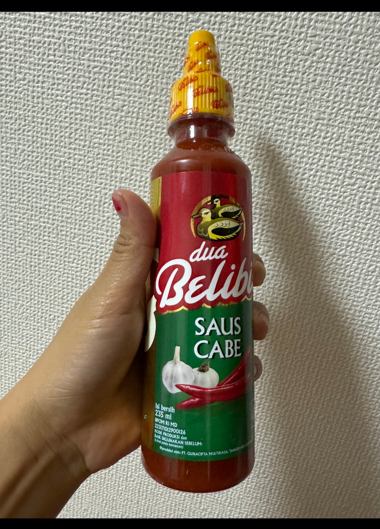 Belibis Sambal  135 mL