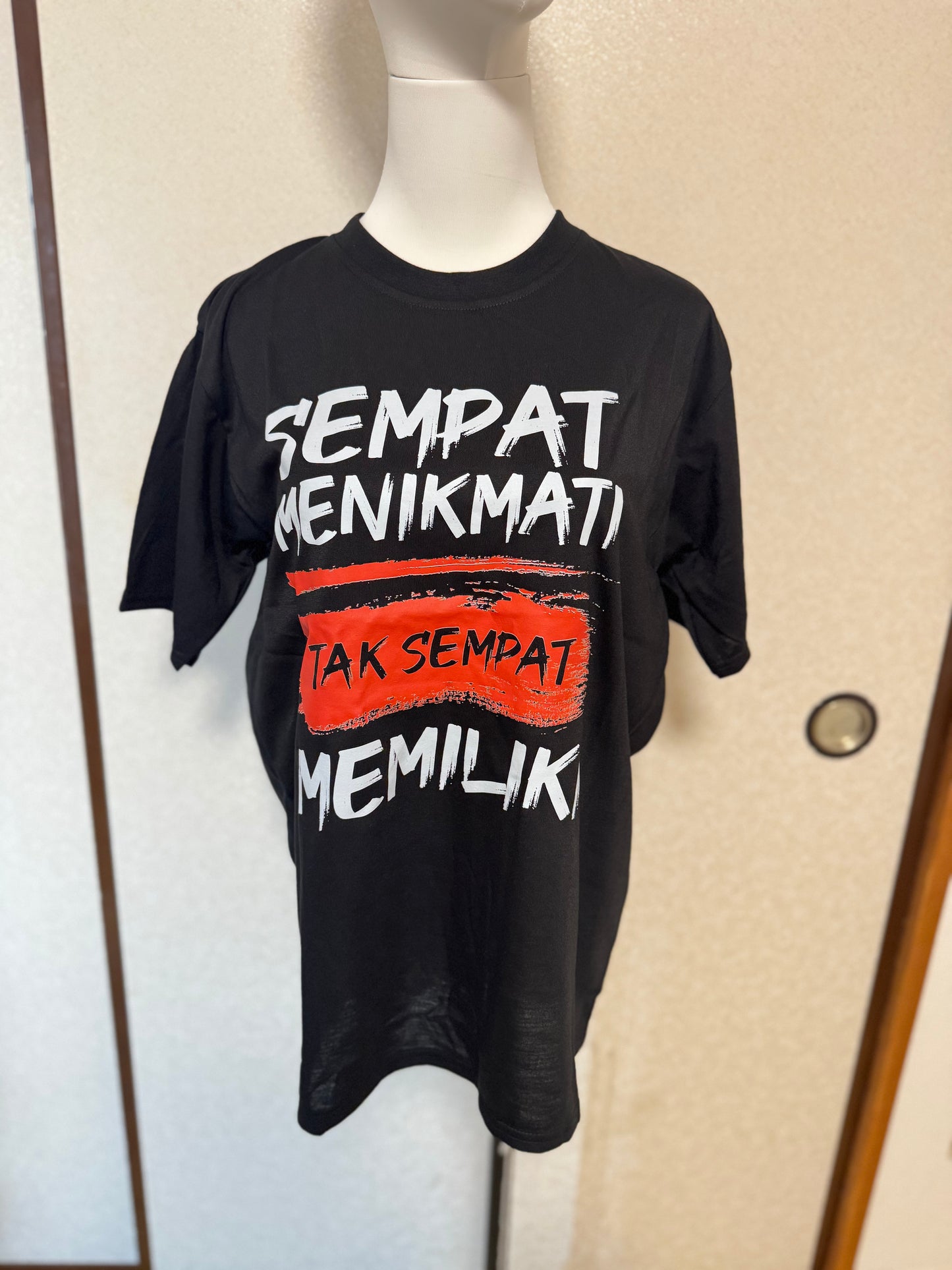 Baju Kaos Custom Tulisan