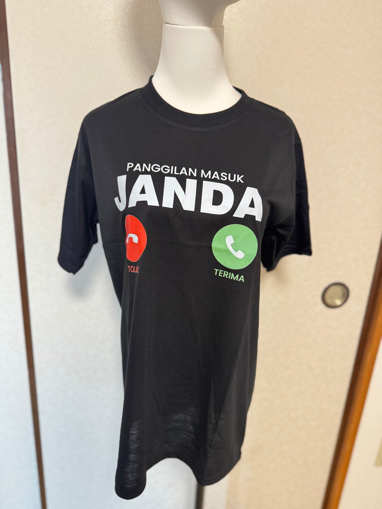 Baju Kaos Custom Tulisan