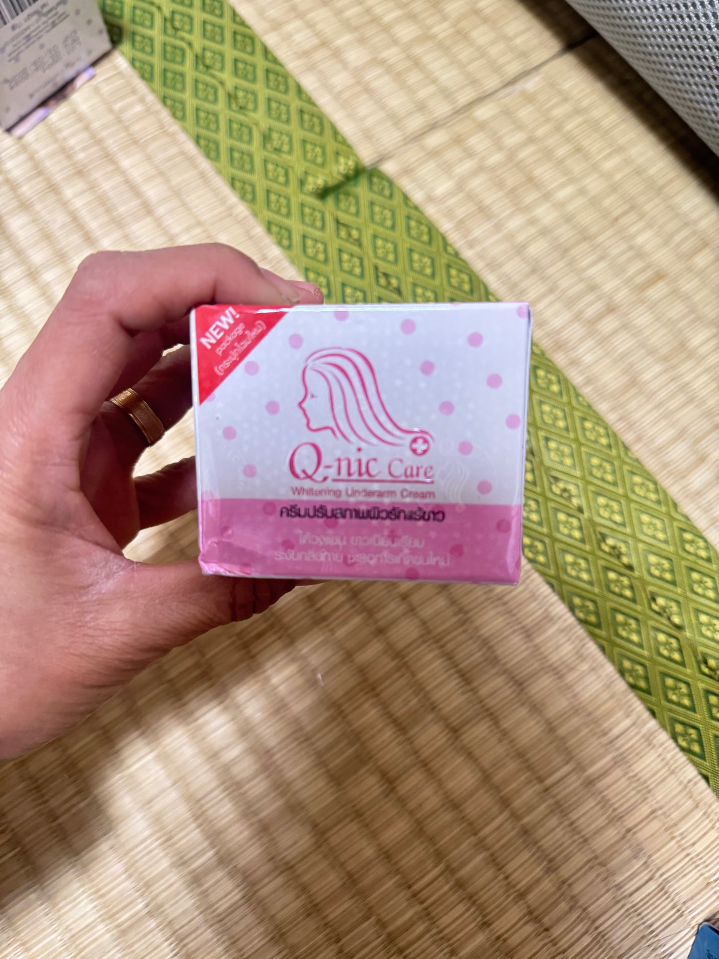 Q-Nic Care 8 Gr Krim Keti Thailand