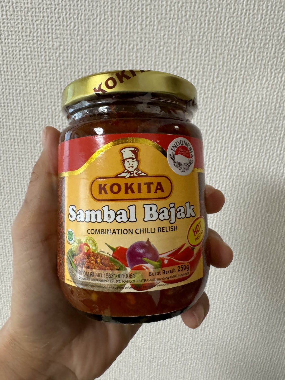 Kokita Sambal Bajak 250 gr