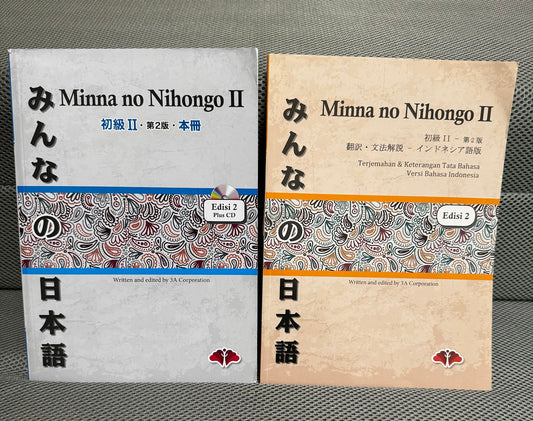 Minna No Nihonggo II Sepaket